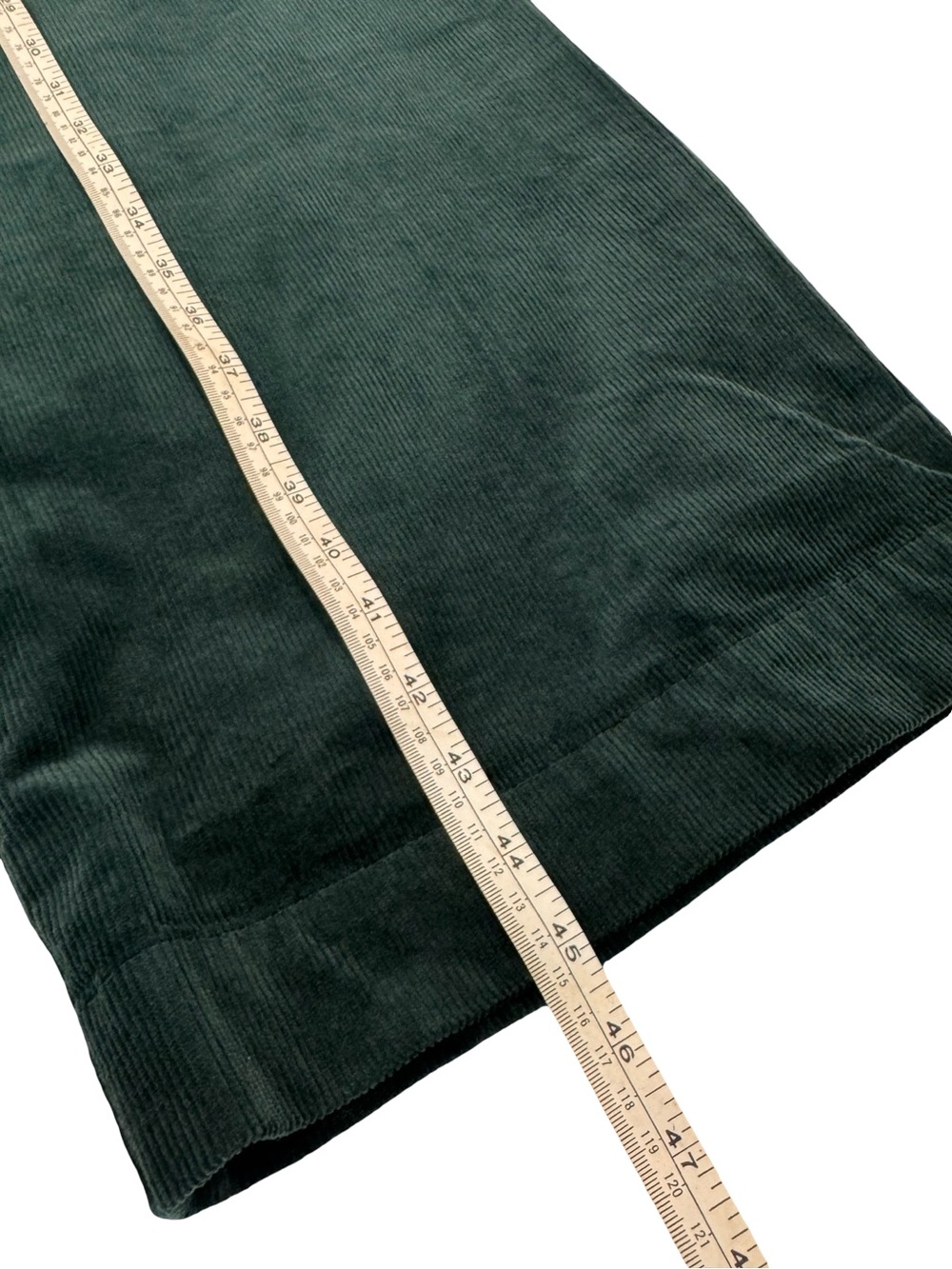 Anthropologie Green Corduroy Wide Leg Pants - Picture 10 of 15